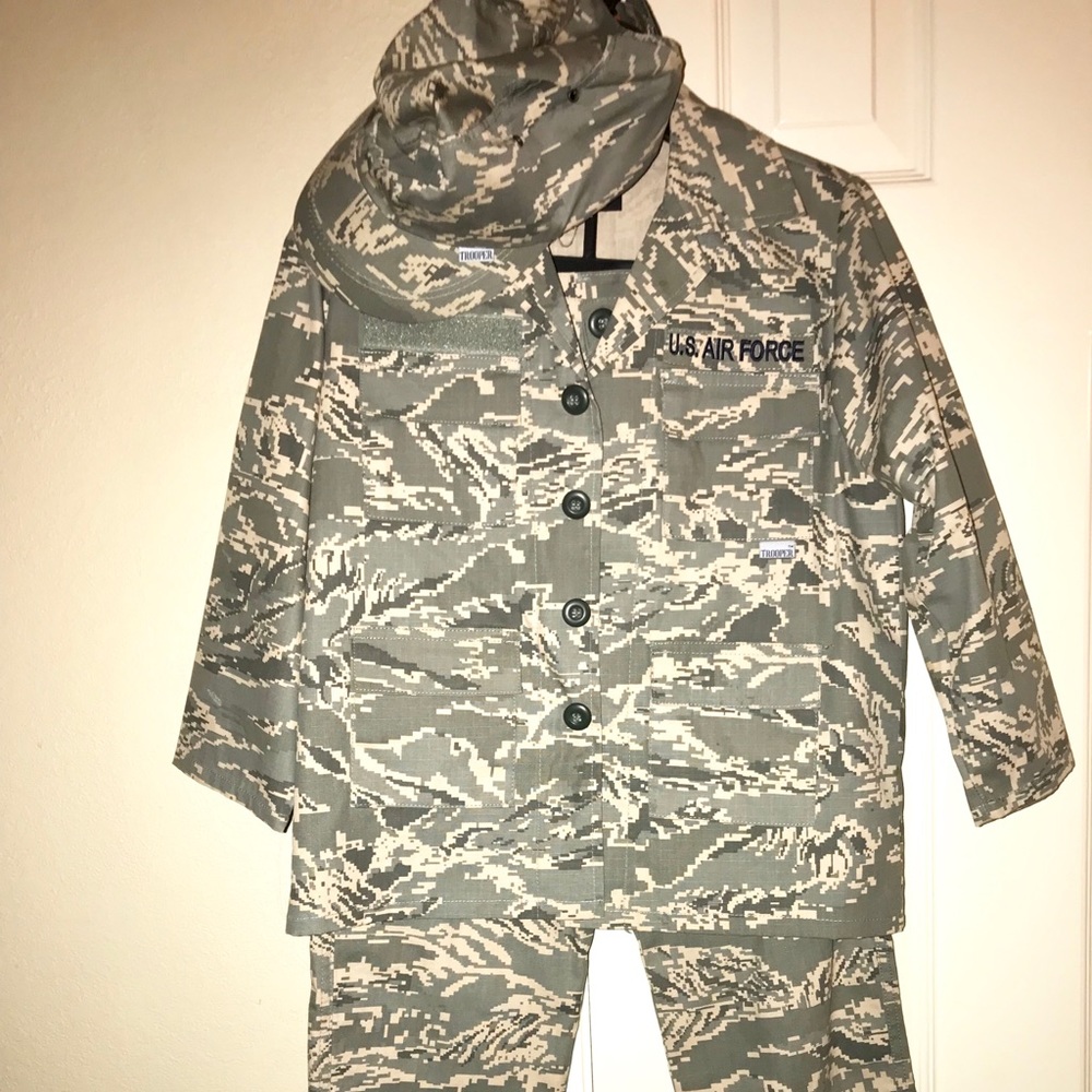Kid's US Soldier Uniform 3pc Cap, Jacket, Pants